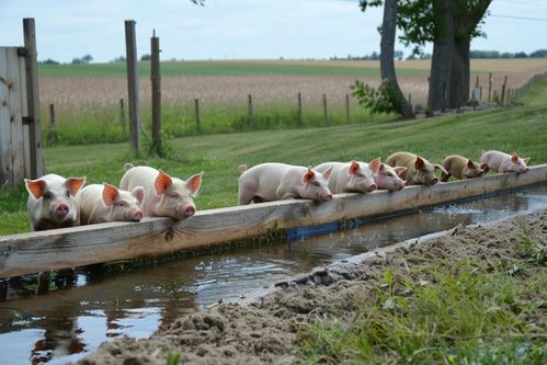 家禽家畜飼養(yǎng)豬圖片 攝影圖